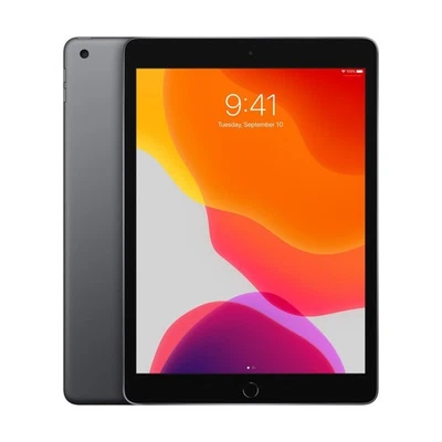 Apple iPad 10,2 7.Gen (2019) 32GB Wi-Fi Space Gray - Bild 1 von 3