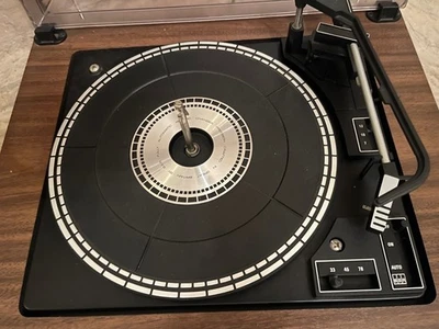 Tocadiscos vintage JC Penney 3 velocidades BSR cambiador de discos modelo 0933 Foto 1 de 4