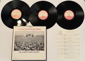 33 LP Vinyl Record, The Cars 3xLP, Superstar Concert Ser., Cue Sheet, 11/1985,VG - Imagen 1 de 9