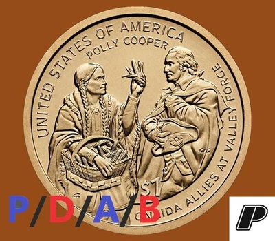 4 Monedas 2026 P&D Pos A&B DÓLAR SACAGAWEA NATIVO AMERICANO de Bolsa/Rollos - PREVENTA Foto 1 de 3