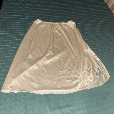 Sexy Encaje Crema Vintage Maidenform Sweet Nothings Medio Slip Talla Grande Foto 1 de 4