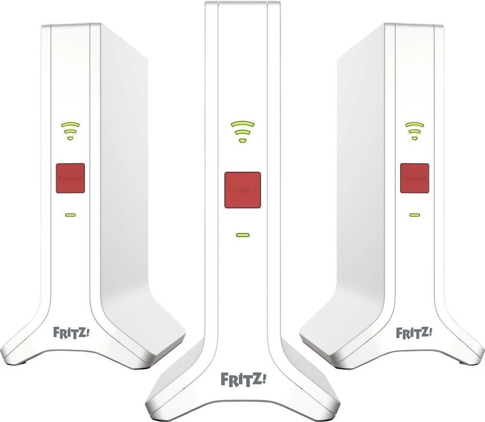 AVM WLAN Repeater FRITZ Mesh Set 4200 3er-Set 20003107 LAN 10/100/1000 MBit/...