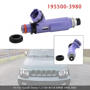 1Pcs Fuel Injector For Suzuki Jimny 1998-2007 1.3 16V M13A 195500-3980 - Picture 1 of 10