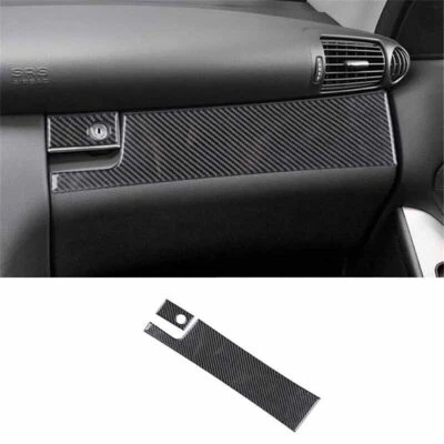 Caja de almacenamiento de pasajeros con cubierta de fibra de carbono para Mercedes-Benz W203 2005-2007 Foto 1 de 4