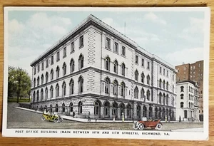 Main Post Office Richmond VA Postkarte um 1918 ungelaufen  - Bild 1 von 1