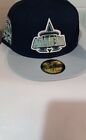 Anaheim Angels New Era 59Fifty Blue 50th Anniversary Fitted Cap Hat 7 3/8 Rare