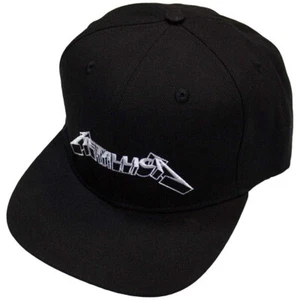 Metallica - Logo 3D - Gorra de béisbol negra OSFA Snapback - Imagen 1 de 1