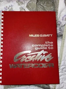 La guía completa de acuarela creativa firmada por Miles G. Batt - Imagen 1 de 2