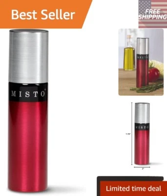 Elegant Red Refillable Oil Sprayer - Environmentally Friendly 8.59 oz Design - Image 1 of 4