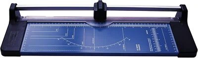 A3 A4 A5 Paper Photo Trimmer Cutter Ruler Cathedral Precision Rotary Guillotine - Image 1 of 4
