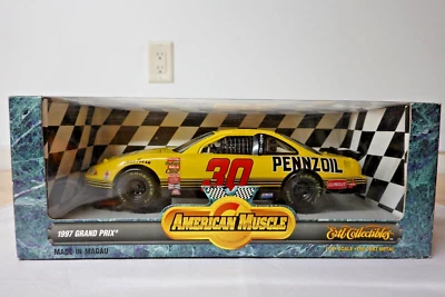 ERTL 7800 1997 PONTIAC GRAND PRIX PENNZOIL AMERICAN MUSCLE 1:18 SCALE N.I.B. - Image 1 of 4