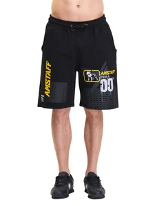 Amstaff Ranco Sweatshorts Herren Kurze Hose Shorts Schwarz - Bild 1 von 36