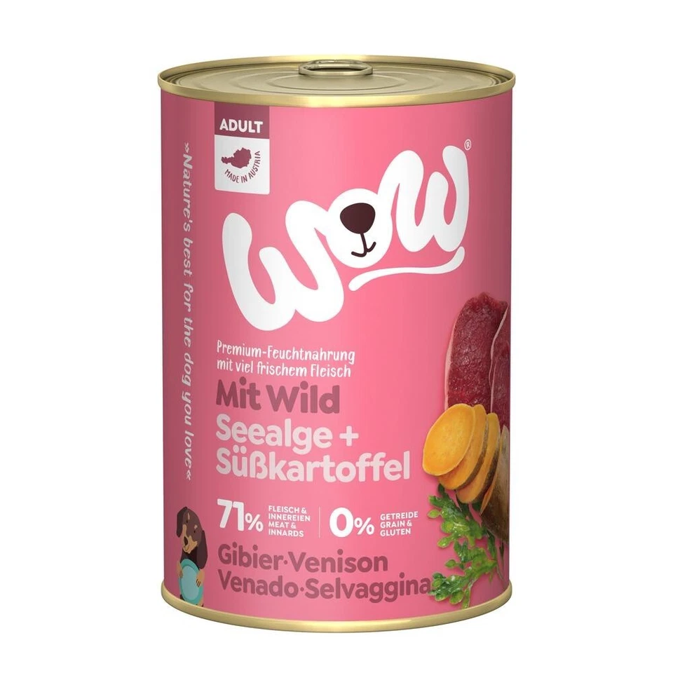 WOW Dog Wild 6 x 400g - Bild 1 von 1