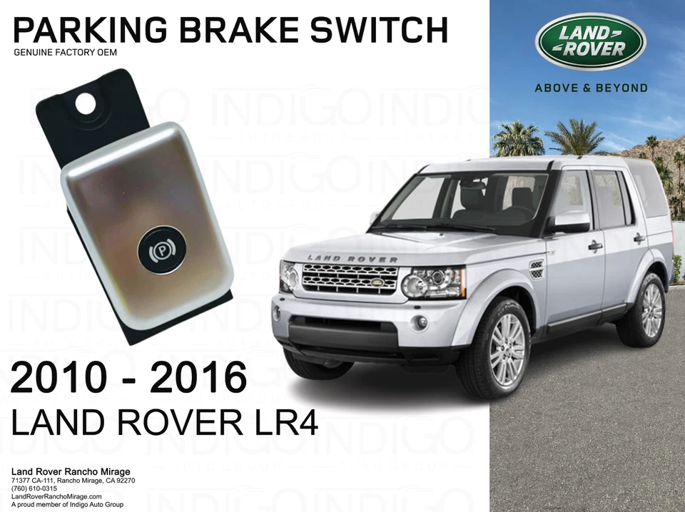 INTERRUPTOR FRENO ESTACIONAMIENTO LAND ROVER ORIGINAL LR4 NUEVO LR071958 Foto 1 de 2