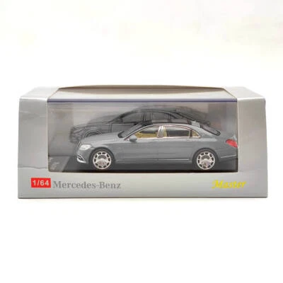 Master Mercedes Benz Maybach S560 Diecast Juguetes Coches Modelos Colección 1/64 Gris Foto 1 de 4