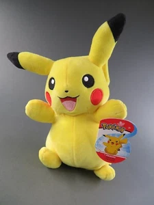 2018 Pokemon 8 Zoll Plüschtier PIKACHU böses cooles Spielzeug WCT neu mit Etikett - Bild 1 von 9