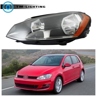 Headlight Headlamps Assembly Left Driver Side For 2015 2016 2017 Volkswagen Golf - Image 1 of 4
