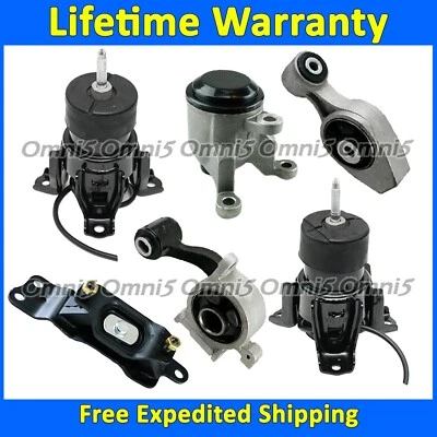 K2961 Motor & Transmission Mount 6pc For 2015-2020 Nissan Maxima 3.5L Automatic - Image 1 of 4