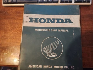 1972 Honda SL70 Motorcycle shop manual - Picture 1 of 10