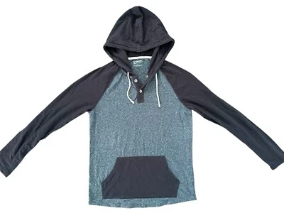 Мужская темно-коричневый и серый Arizona Jean Co. длинным рукавом свет Hooide размер - маленький  - Изображение 1 из 4