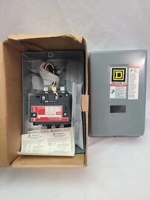 Square D AC Magnetic Lighting Contactor 8903 type-SP 60A 600V 120V Coil 3P - Image 1 of 4