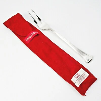 Robbe & Berking Fleischgabel Modell AVENUE 800er Silber Silver Meat Fork 17,5cm - Bild 1 von 4