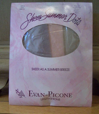 De Colección Evan Picone Puntos de Verano Transparentes 3 Pares Talla A Pequeño Arenisca Vainilla Melocotón Foto 1 de 4