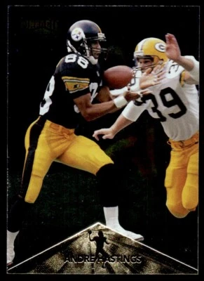 1996 Pinnacle Andre Hastings Pittsburgh Steelers #123 - Image 1 of 2