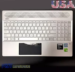 NUEVO HP Pavilion 15-CS 15CS 15,6" Estuche Superior Repostal Con Teclado L24753-001 - Imagen 1 de 2