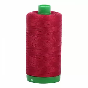 Aurifil Mako 40 wt Cotton Thread - 1094 yds - Red Wine - Picture 1 of 1