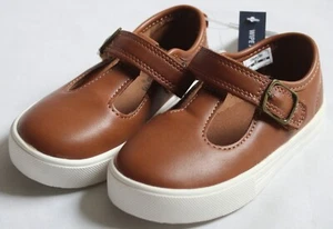 OshKosh B'Gosh Toddler Girls Size 7 Gracey Brown H&L Mary Jane Shoes 0F24D10H - Picture 1 of 8