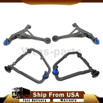 Brazo de control superior inferior delantero con rótula 4 piezas para Chrysler Cirrus 2000 2,0 L Foto 1 de 4