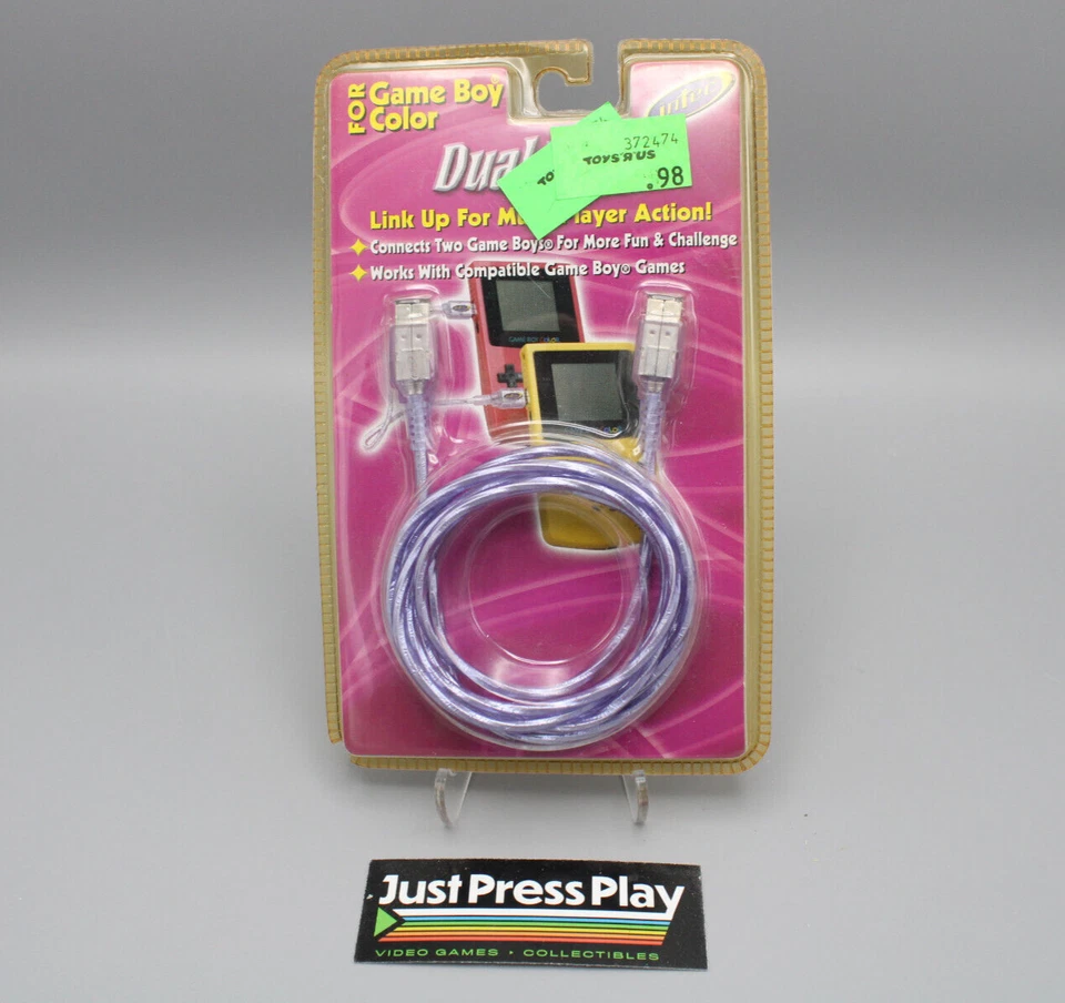 Intec Dual Link for Game Boy Color GBC Model# G2100 New Sealed - Purple - Image 1 of 4