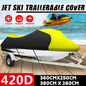 Für Jet Ski Abdeckung Motorboot Persenning Abdeckplane L / XL Für Yamaha Seadoo