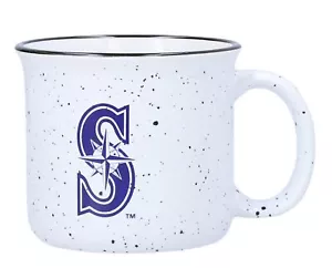 Logo Brands MLB Campfire Style Large 15oz Coffee Mug (Seattle Mariners) - Picture 1 of 1