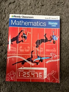 Ready Classroom Mathematics Grade 5 Volume 1 BRAND NEW Florida Edition - Imagen 1 de 3