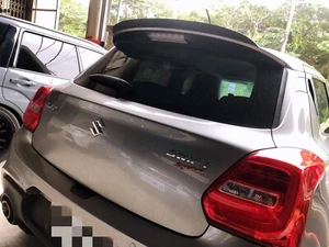 Matte Black Fit For Suzuki Swift Sport 4th roof spoiler 2018-2022 - Picture 1 of 5