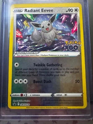 Radiant Eevee SWSH230 SWSH: Sword & Shield Promo Cards Holo - Image 1 of 3