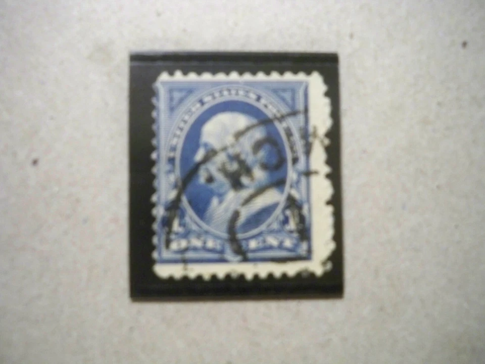 USA Used, 1894 Issue, Scott #247, 1 Cent Franklin, Perf 12 - Image 1 of 1