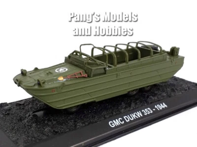 GMC DUKW (Duck) Amphibious Truck 1/72 Scale Diecast Model by Amercom - Image 1 of 4