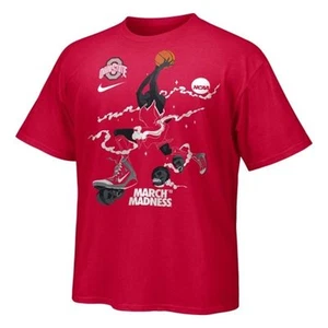 Camiseta de baloncesto Ohio State Buckeyes Nike vudú March Madness nueva NCAA BUCKS - Imagen 1 de 1