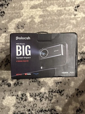 Netflix Licensed 1080P Polocsh Portable Projector with WIFI & Bluetooth P7 $149 - Image 1 of 4