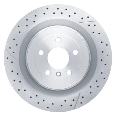 For Mercedes-Benz GLE63 AMG S 17-19 Brake Rotor DFC Premium Drilled & Slotted Foto 1 de 4