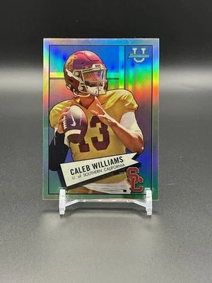2022 Bowman Chrome University 1952 #52BF-4 Caleb Williams - Image 1 of 2