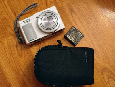 Panasonic lumix zs99 / tz99 30 x оптический зум белый компактный фотоаппарат - Изображение 1 из 4