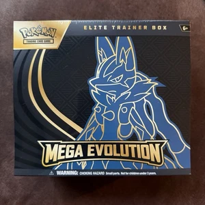 Pokemon Mega Evolution Lucario ETB Elite Trainer Box New & Sealed - IN HAND - Picture 1 of 4
