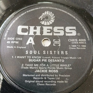 Chess Soul Sisters   Sugar Pie Desanto . Jackie Ross . Jan Bradley . Joy Lovejoy - Picture 1 of 3