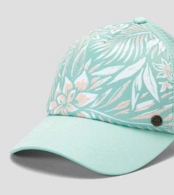 Hermosa Gorra Roxy Morning Trucker Azul Surf Azul Planao Nueva Sin Etiqueta Para Mujer Foto 1 de 4