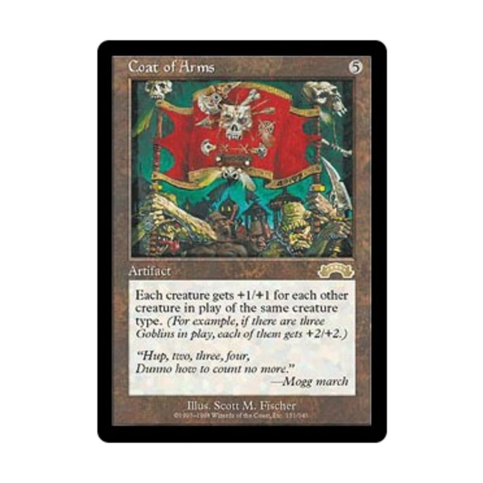 WOTC MtG Exodus Coat of Arms (R) Fair- - Image 1 of 1