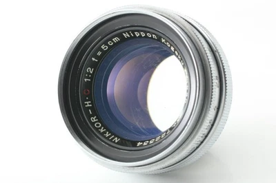 【EXC ++++】Nikon Nippon Kogaku Nikkor H-C 50mm f/2 S Mount de Japón #573 - Imagen 1 de 4